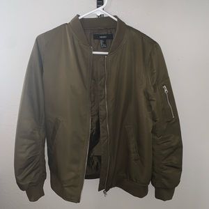 Green Bomber Jacket